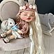 Авторская спящая кукла obitsu11. Будуарная кукла. My pretty Blythe. Ярмарка Мастеров.  Фото №4