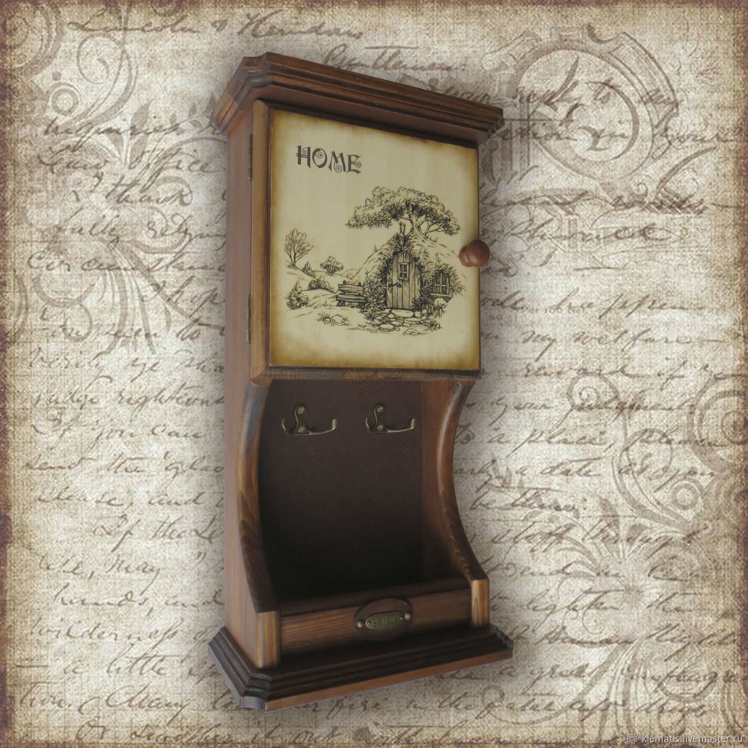 Ключница настенная Счастливый дом – заказать на Ярмарке Мастеров ...