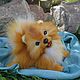 Soft toys: Pomeranian. Stuffed Toys. Felt toys (rushanatim). Online shopping on My Livemaster.  Фото №2