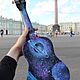 Заказать Укулеле"Космос"  гавайская гитара. Guitar & Ukulele art Studio. Ярмарка Мастеров. . Укулеле (гавайская гитара) Фото №3