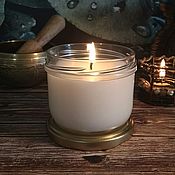 Сувениры и подарки handmade. Livemaster - original item Candle economy 200ml (40 hours) interior soy wax. Handmade.