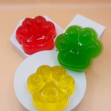 Косметика ручной работы. Ярмарка Мастеров - ручная работа Мармеладная пена "Табо лапки". Handmade.