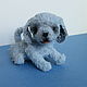 Blue Puppy. Stuffed Toys. MY teddy. Online shopping on My Livemaster.  Фото №2