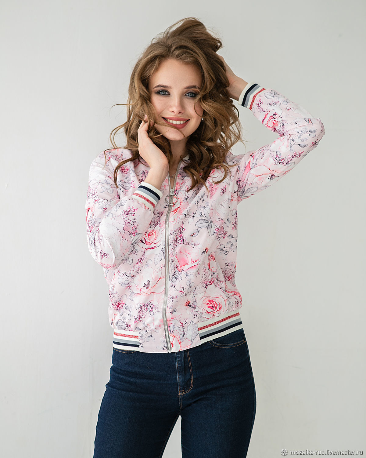 light pink summer jacket
