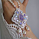 Колье с аметистом "Сиреневая дымка". Колье. Мария Кардакова Jewelry with Soul. Ярмарка Мастеров.  Фото №6