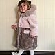 Fur coat for 2 years old from Mouton. Childrens outerwears. Kids fur coat. Online shopping on My Livemaster.  Фото №2