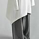Wanderer Wide Pants. Брюки. One-last-memory-. Интернет-магазин Ярмарка Мастеров.  Фото №2