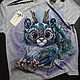 T-shirt with hand-painted Wonder beast. T-shirts. maia. Online shopping on My Livemaster.  Фото №2