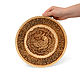 Round dish made of birch bark 'the Firebird'. Art.5027. Plates. SiberianBirchBark (lukoshko70). My Livemaster. Фото №5
