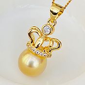 Украшения handmade. Livemaster - original item South Sea pearl pendant buy. Handmade.