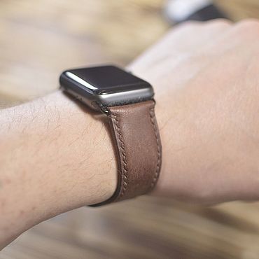 Аксессуары ручной работы. Ярмарка Мастеров - ручная работа Ремешок для Apple Watch 38/42. Handmade.