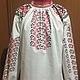 Women's embroidered shirt 'a Russian beauty' ZhR4-169, Blouses, Temryuk,  Фото №1