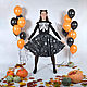 Skirt-the sun 'Web' for Halloween, longsleeve with a skeleton, Skirts, Moscow,  Фото №1