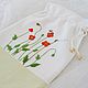 Bag for linen and small items ' field Poppies', Bags, Ekaterinburg,  Фото №1