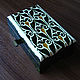 Jewelry box with hand-painted number №2.

