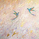 Painting of the hummingbird 'Tenderness' 100 by 80 cm. Pictures. paintingjoy (paintingjoy). My Livemaster. Фото №5