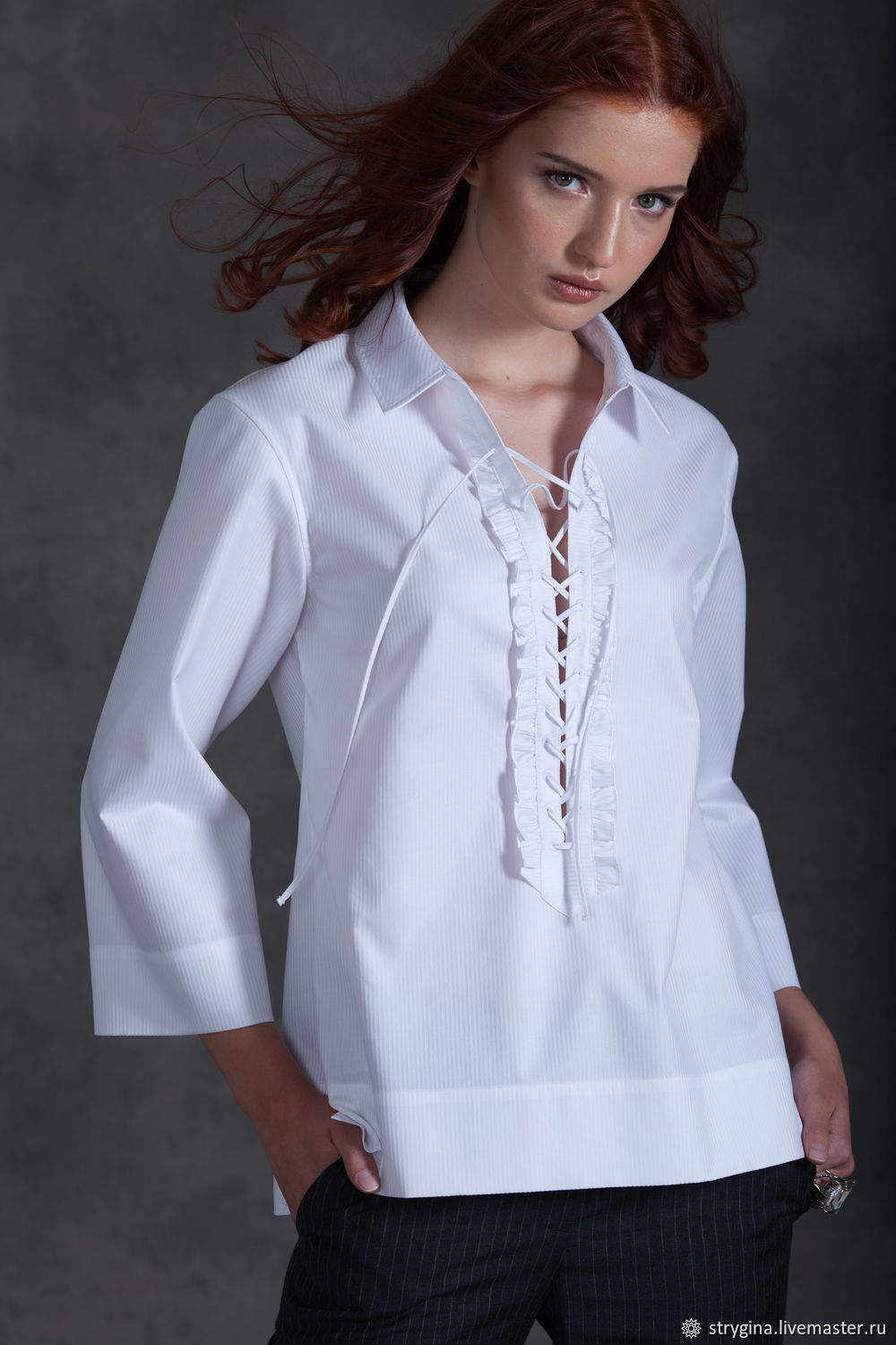 Модели блузок для женщин 45 55