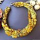 Necklace  with  amber. Necklace. ELENA KARPOVA. My Livemaster. Фото №4