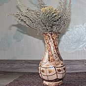 Для дома и интерьера handmade. Livemaster - original item Vase for dried flowers. Handmade.