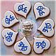 Cakes for a wedding with initials, Gingerbread Cookies Set, St. Petersburg,  Фото №1