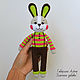 Bunny Rami-toy, crocheted. Stuffed Toys. Zzabava. My Livemaster. Фото №5