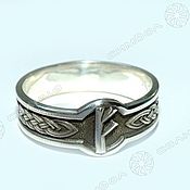 Фен-шуй и эзотерика handmade. Livemaster - original item Ring Rune Of FEU. Handmade.