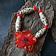 Бусины из стекла, лэмпворк, lampwork, муранское стекло, цветок. Бусины. Мария Кириллова. Ярмарка Мастеров.  Фото №9