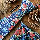 Stylish tie and handkerchief with floral print. Ties. Handmade_by_richi. Online shopping on My Livemaster.  Фото №2