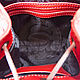 Small backpack leather jolie red. Backpacks. Russian leather Guild (sachet-spb). My Livemaster. Фото №4