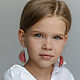 Transparent Resin Earrings Watermelon Earrings Fruit Berry Earrings For Children. Earrings. WonderLand. My Livemaster. Фото №5