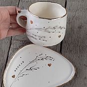 Посуда handmade. Livemaster - original item Tea Couple Dream. Handmade.