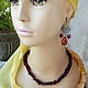 Amber. Beads 'Red Gothic 3' amber. Necklace. Frollena II. Natural Baltic amber. Online shopping on My Livemaster.  Фото №2