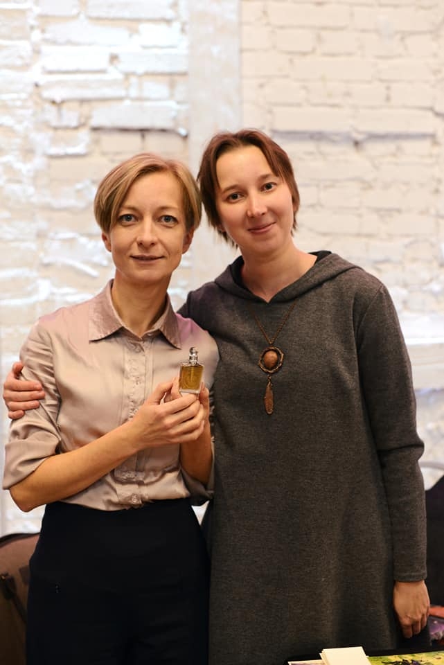 С Полиной Поплевиной (Ладаника)