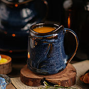 Посуда handmade. Livemaster - original item Hobbit mug 340 ml series Sky of Valinor. Handmade.