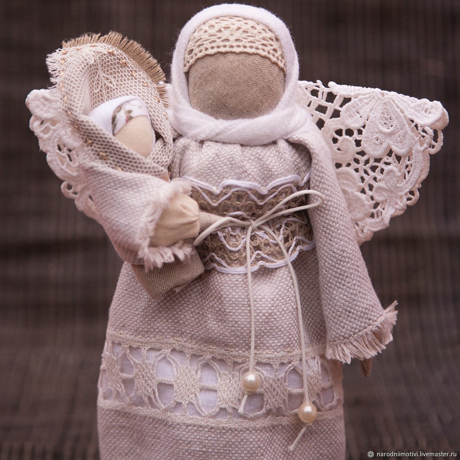 Кукла "Под крылом Ангела" по мотивам народной куклы(Мамушка), Народная кукла, Брянск,  Фото №1