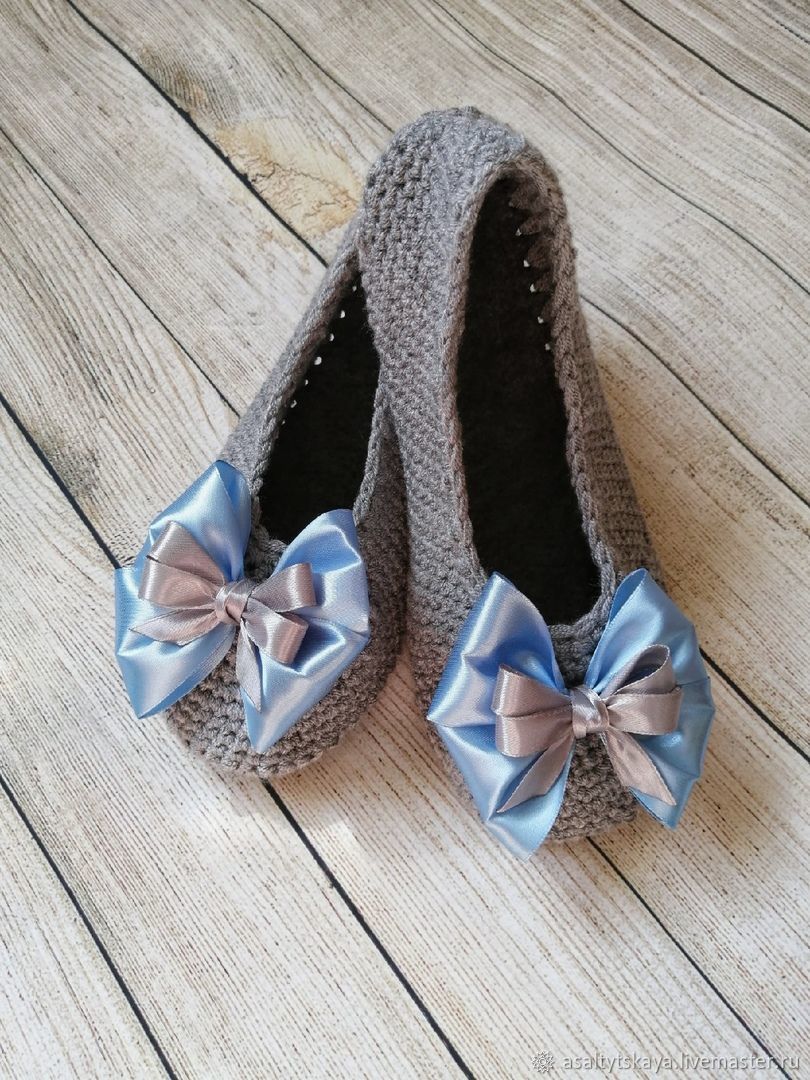 crochet flats