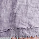 Lavender blouse made of 100% linen. Blouses. LINEN & SILVER ( LEN i SEREBRO ). Ярмарка Мастеров.  Фото №4