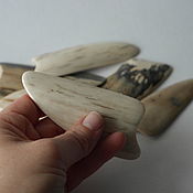Косметика ручной работы handmade. Livemaster - original item Gouache scraper from mammoth tusk. Handmade.