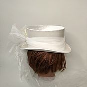 Свадебный салон handmade. Livemaster - original item Wedding top hat 