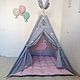 Вигвам фламинго. Вигвам. Маргарита tipi_workshop. Ярмарка Мастеров.  Фото №5