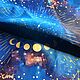 Скатерть для гадания 51х51 см. с принтом "Небесная"". Скатерть ритуальная. ✨Taronessa✨. Интернет-магазин Ярмарка Мастеров.  Фото №2