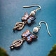 Order 'Messengers of Miracles', butterfly earrings. legendavincento. Livemaster. . Earrings Фото №3