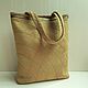 Olive Shopper bag, Large bag, khaki bag for documents, (261). Shopper. a-vesta. My Livemaster. Фото №5
