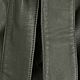 Copia de Pantalones rectos de cuero genuino con cinturón. Pants. Elena Lether Design. Ярмарка Мастеров.  Фото №4
