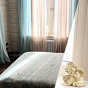 Для дома и интерьера handmade. Livemaster - original item tulle: Linen tulle in the children`s room 