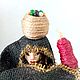 Бутылка декорированная джутом Красавица. Бутылки. Гостинец (lsuhostavskaja). Ярмарка Мастеров.  Фото №5