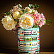 Oval flower pot. Gypsum ceramics, Pots, Chelyabinsk,  Фото №1