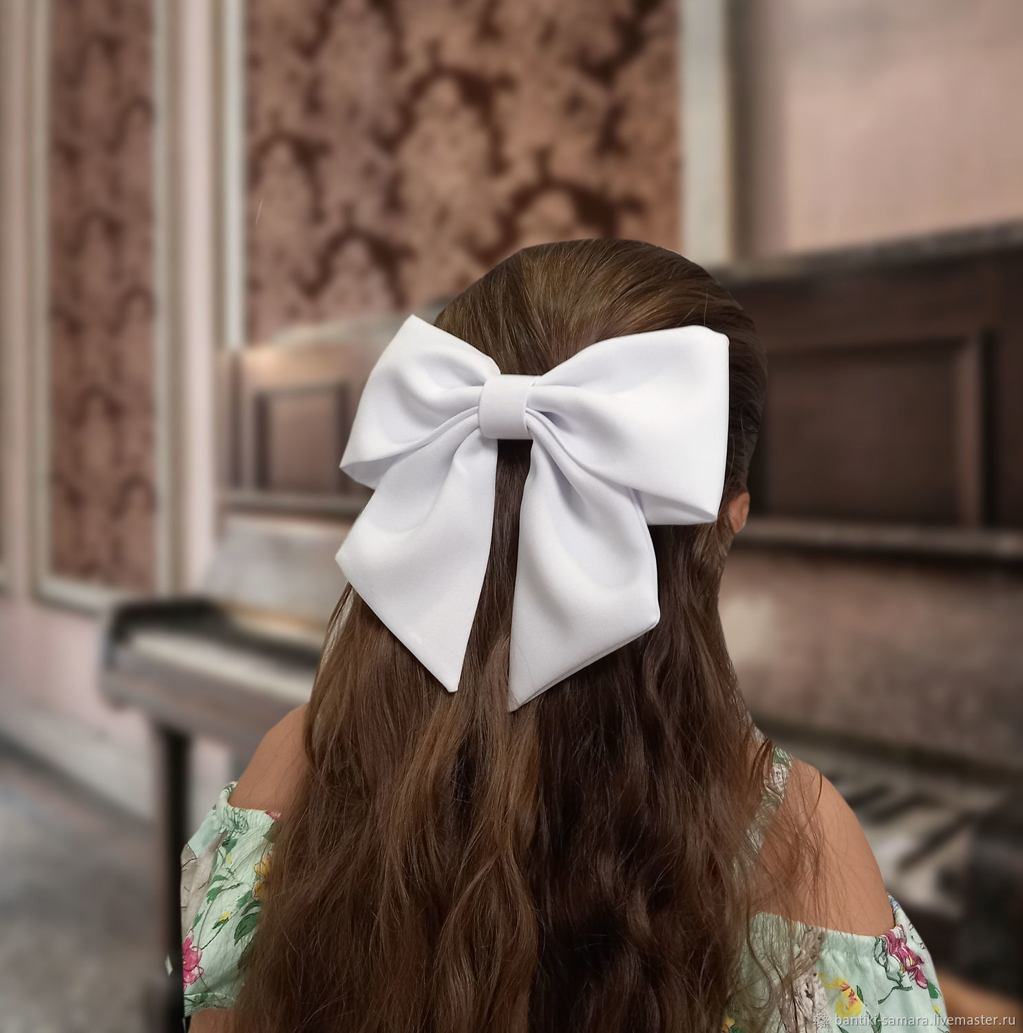 Белые банты — купить в интернет-магазине аксессуаров для волос Clubzakolka