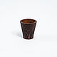 Textured shot glass (stack) made of Siberian pine R10. Shot Glasses. ART OF SIBERIA. Online shopping on My Livemaster.  Фото №2
