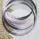 Order Memory Wire 50 cm for Necklace Silver Wire with Memory. agraf. Livemaster. . Accessories for jewelry Фото №3